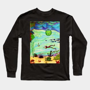 U is for Underwater Long Sleeve T-Shirt